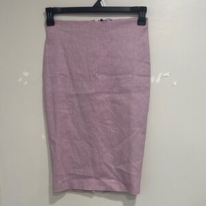 Express Lilac Pencil Skirt